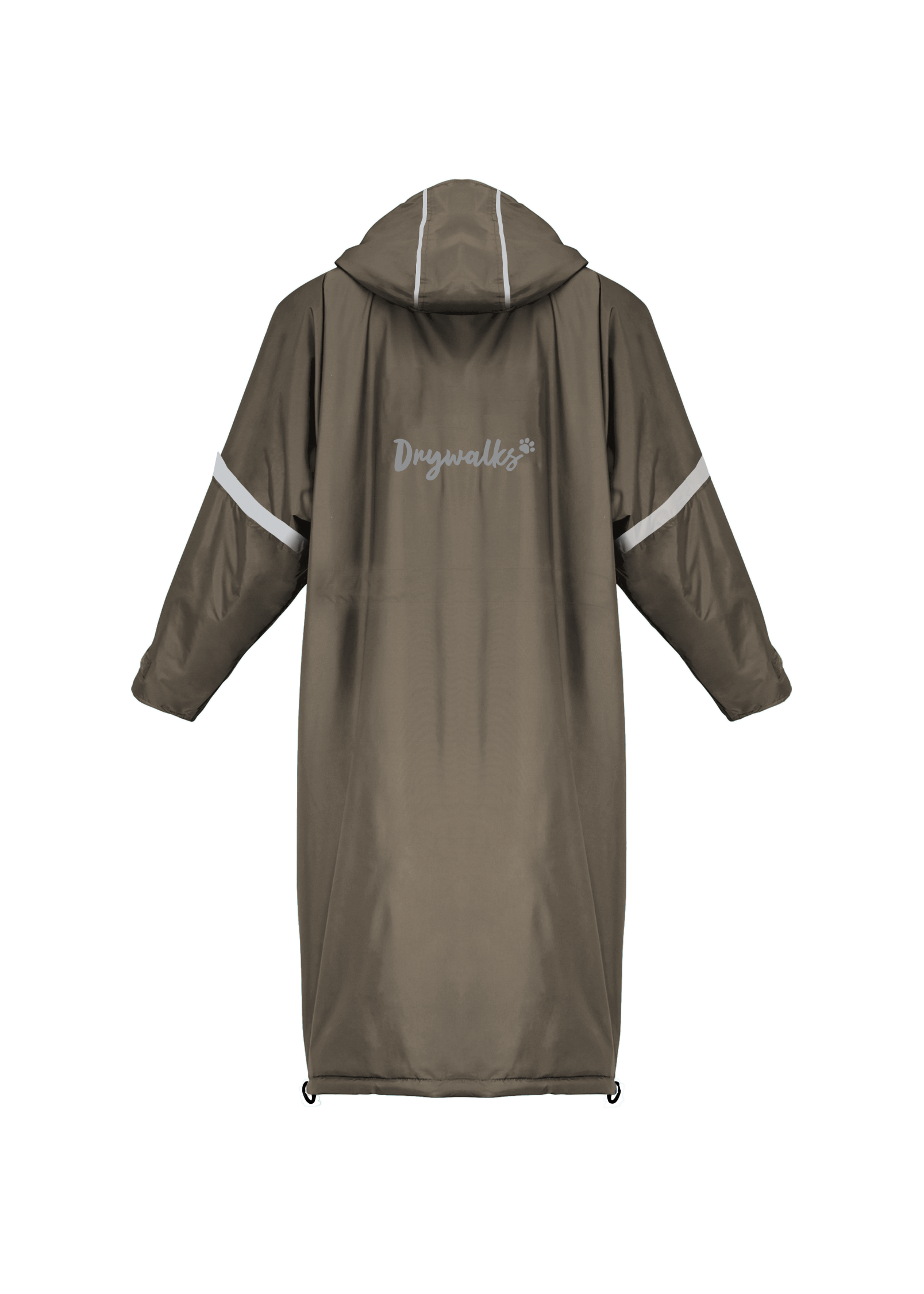 Drywalks Winter Walker Waterproof Dog Walking Coat in taupe