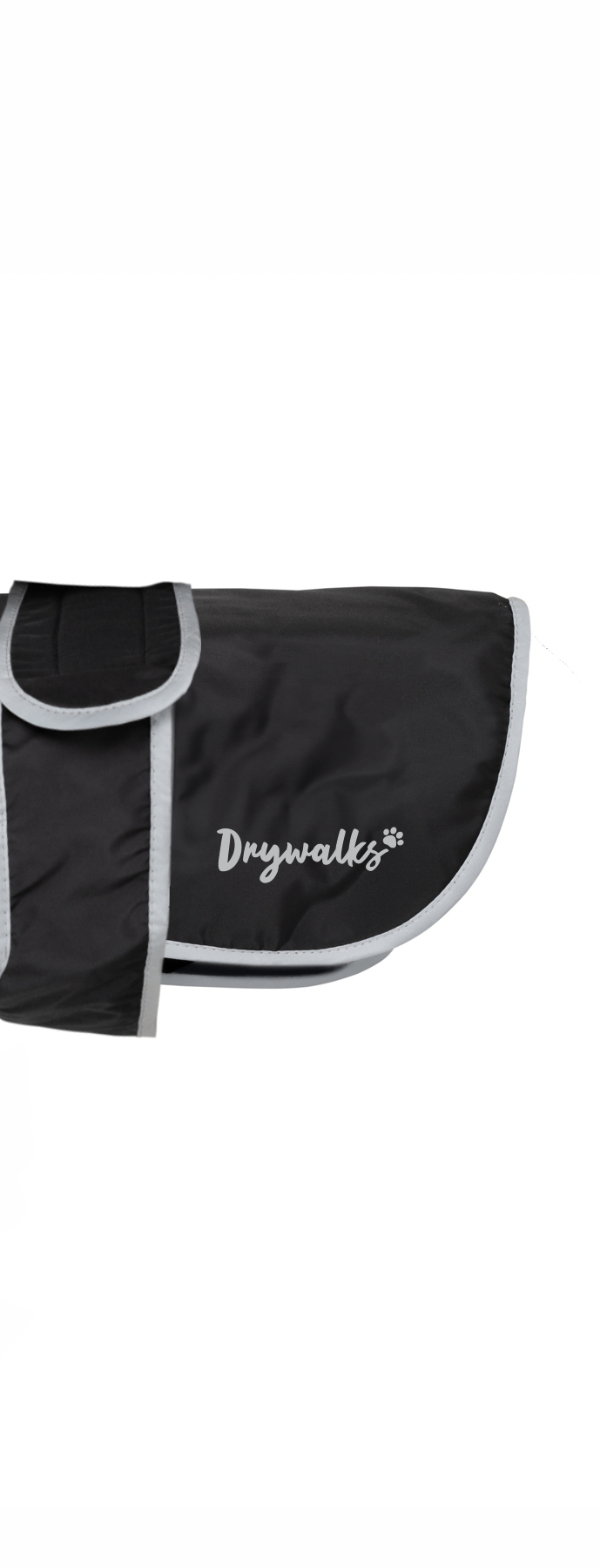 Drywalks Waterproof Dog Coat in black