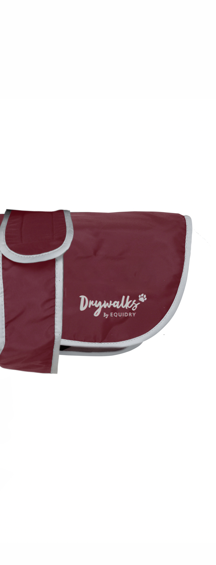 Drywalks Waterproof Dog Coat in plum
