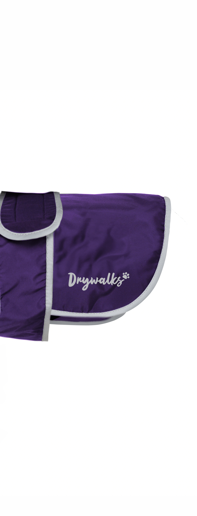 Drywalks Waterproof Dog Coat in purple