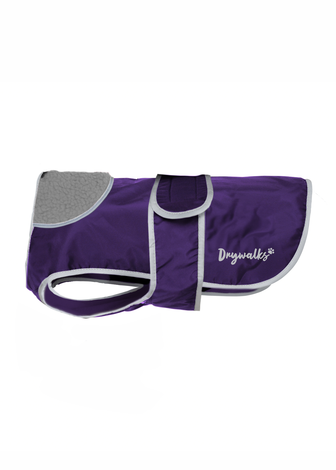 Drywalks Waterproof Dog Coat in purple