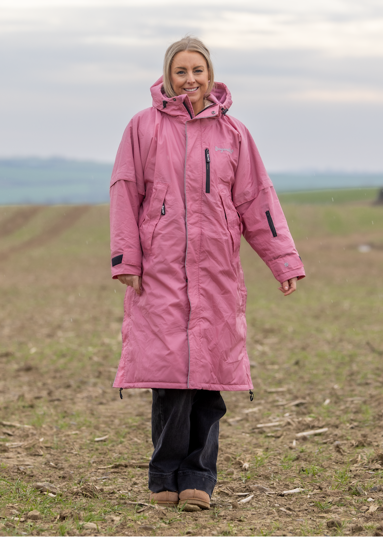 All Seasons Waterproof Coat | Dusky Pink