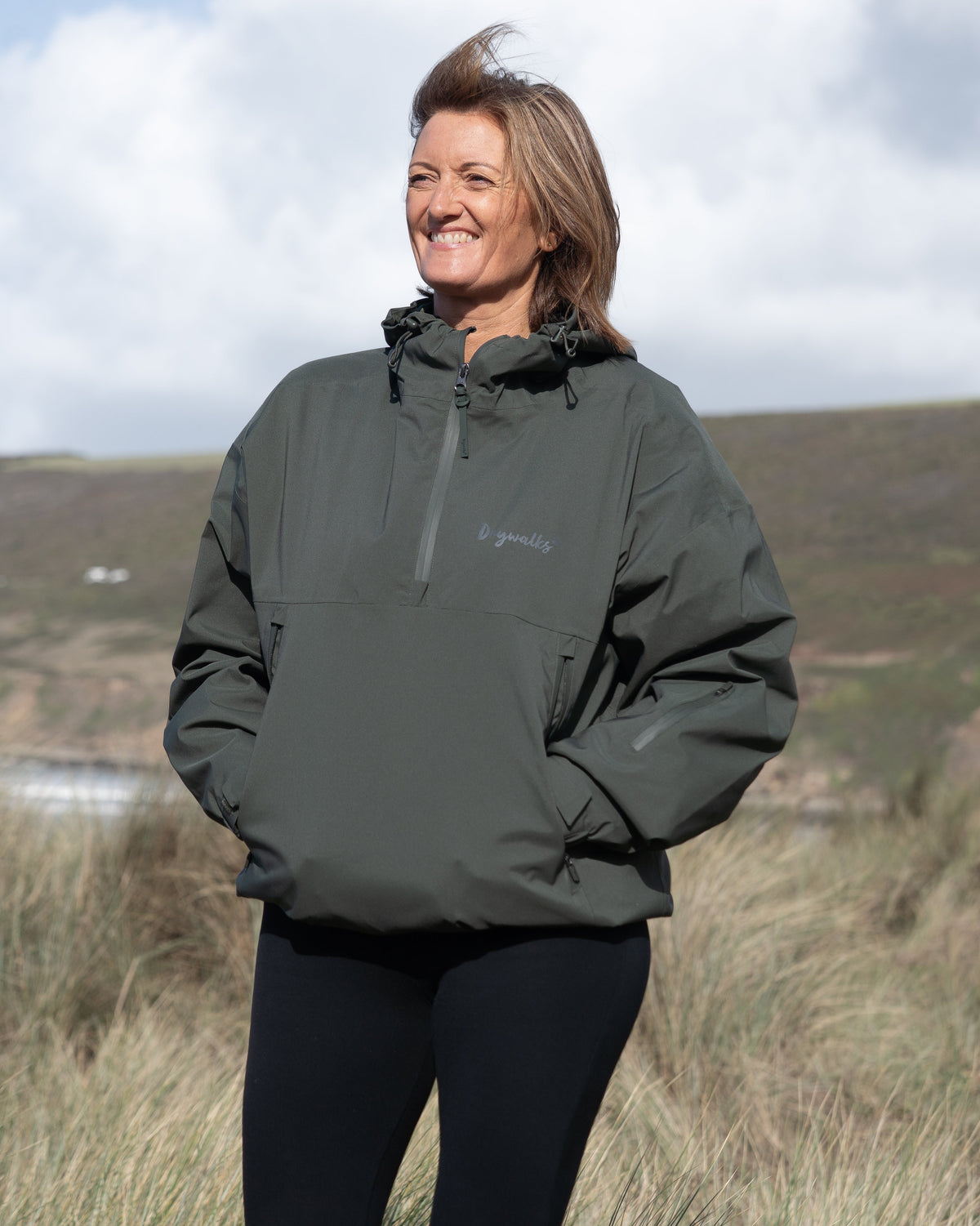 Drywalks Storm Smock | Green