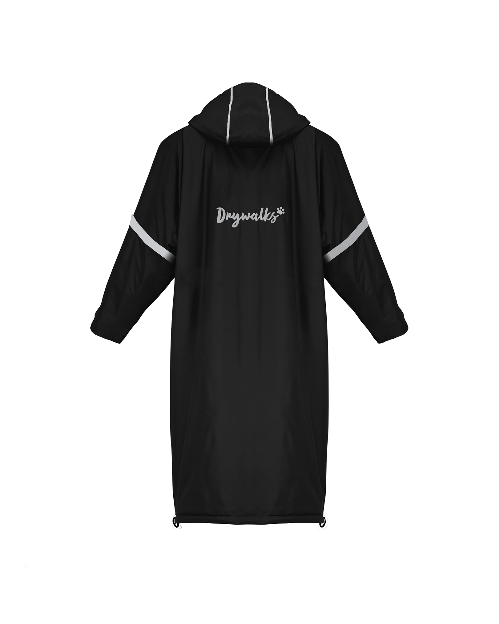 Drywalks Winter Walker Waterproof Dog Walking Coat in black