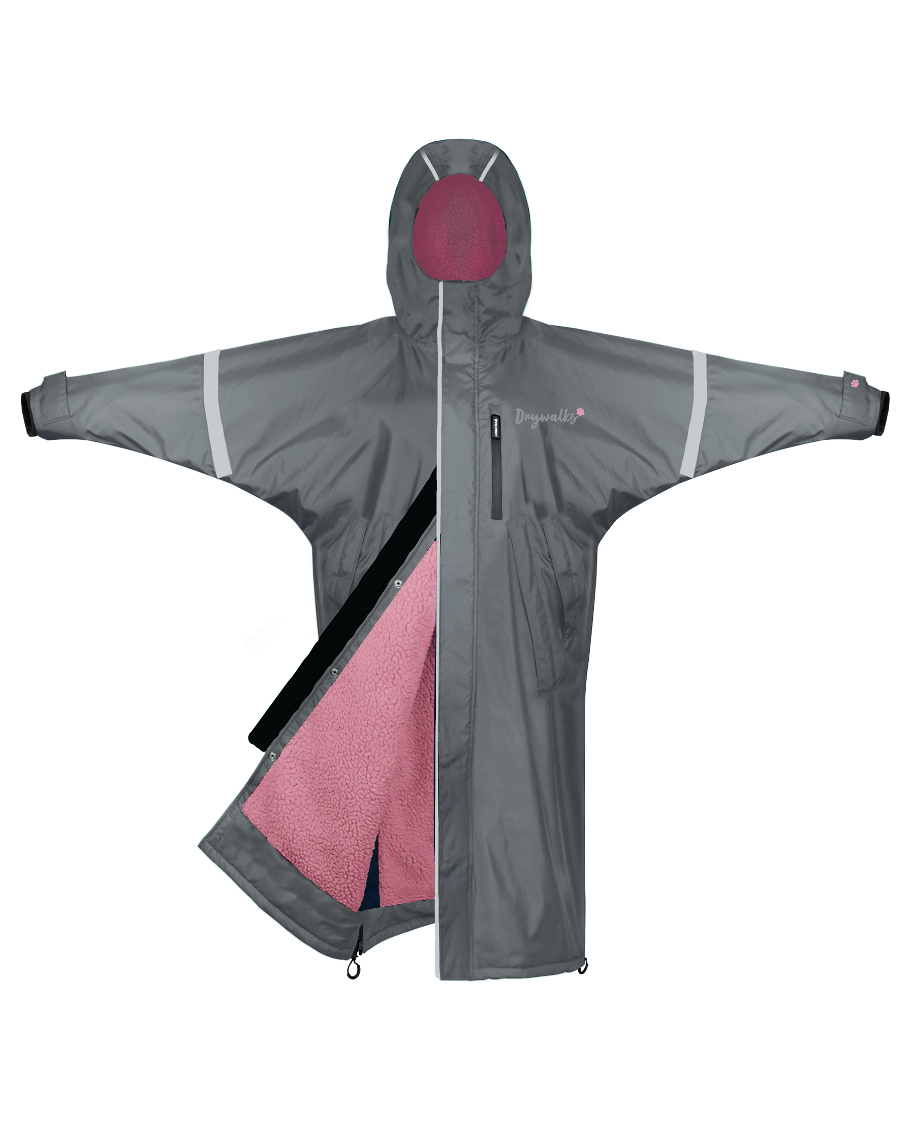 Winter Walker Waterproof Dog Walking Coat | Charcoal