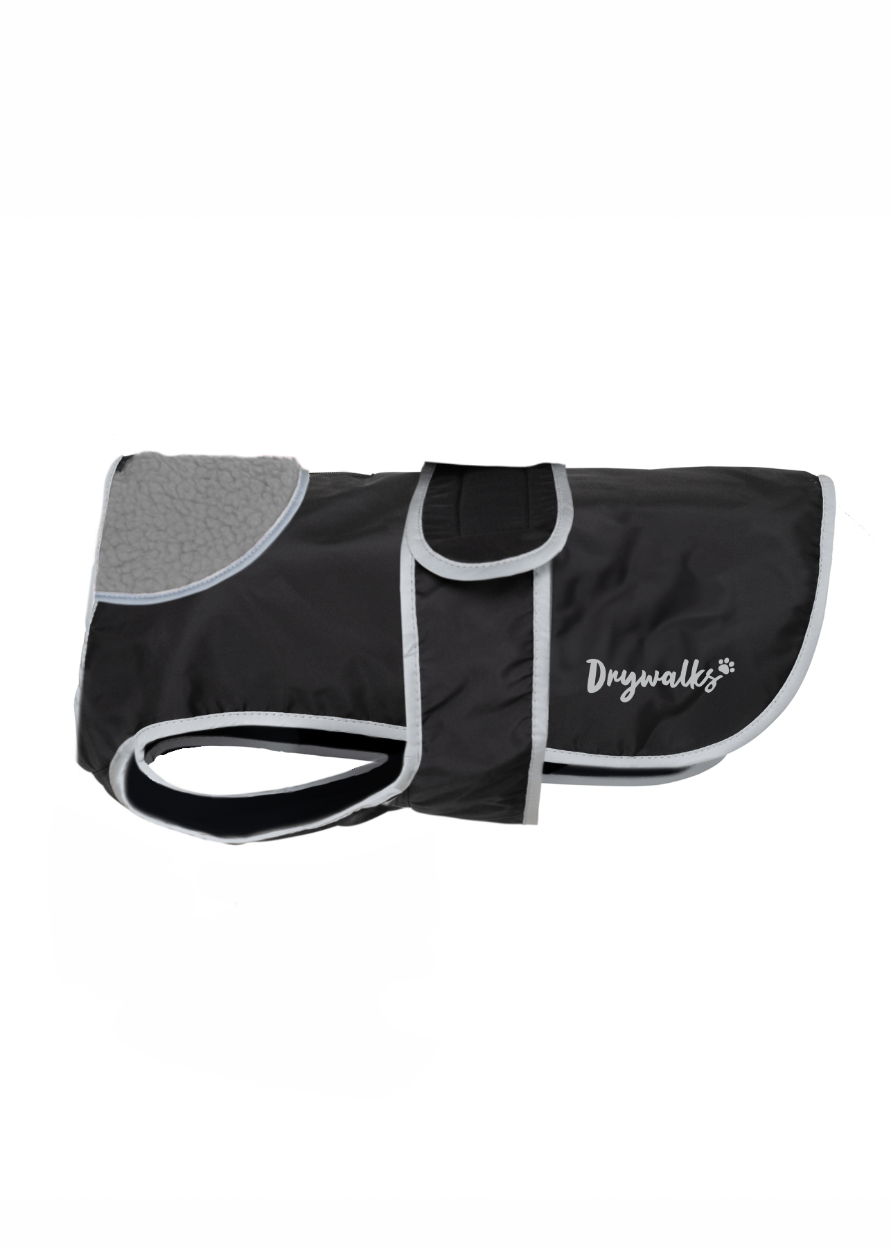 Drywalks Waterproof Dog Coat in black