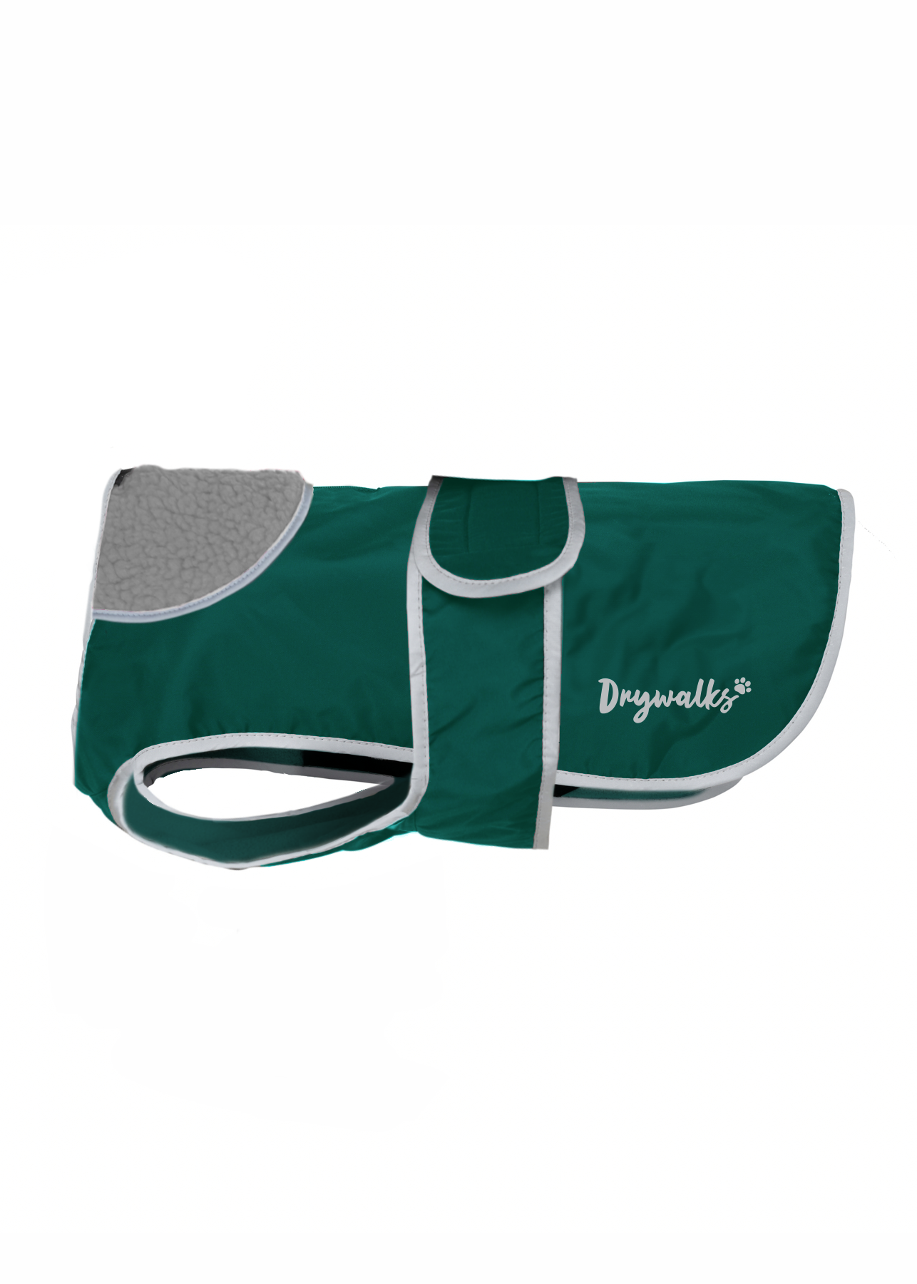 Drywalks Waterproof Dog Coat in teal