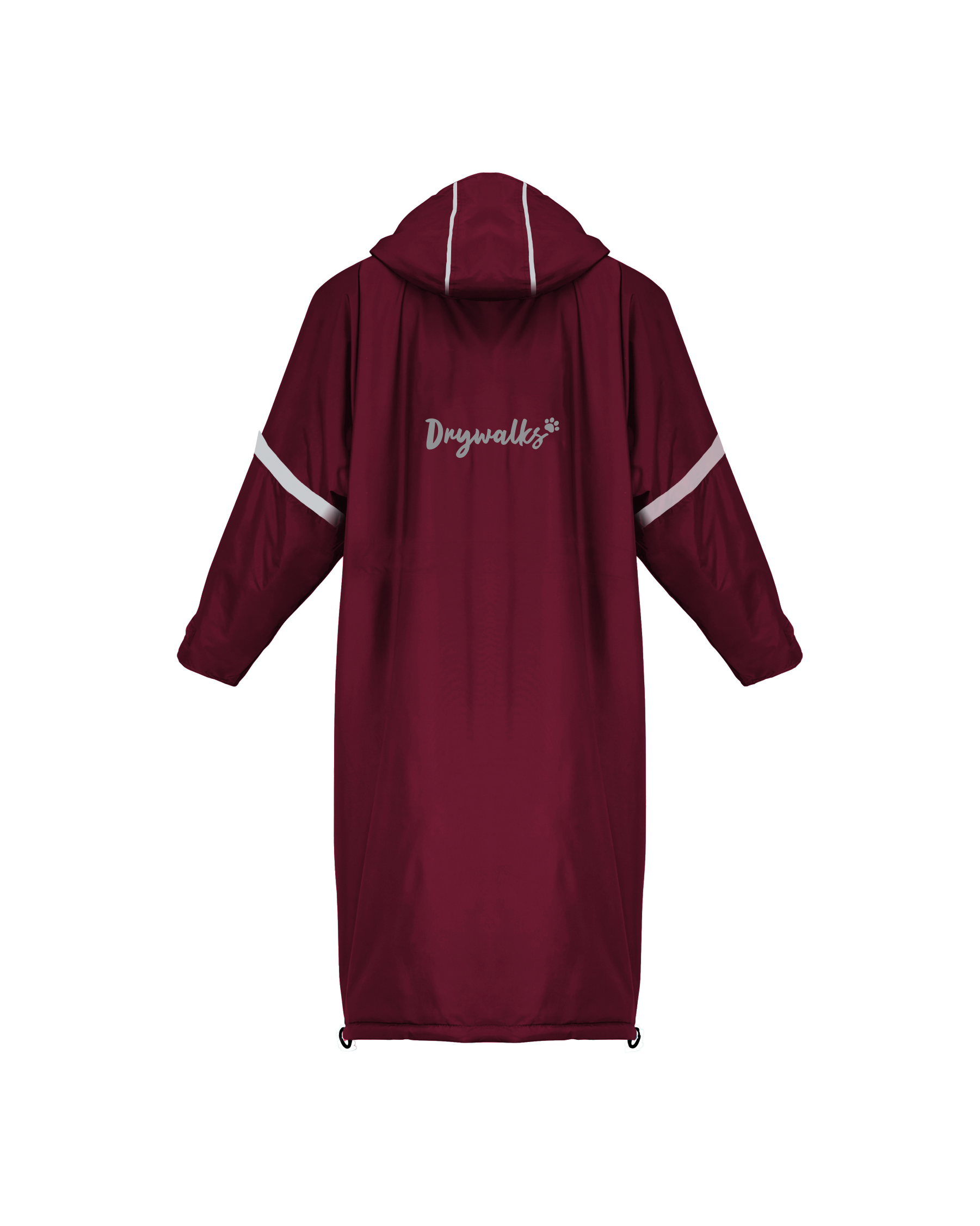 Drywalks Winter Walker Waterproof Dog Walking Coat in plum
