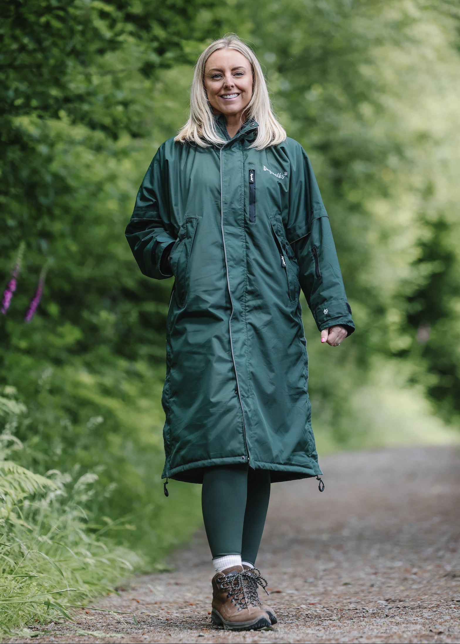 All Seasons Waterproof Coat | Forest Green