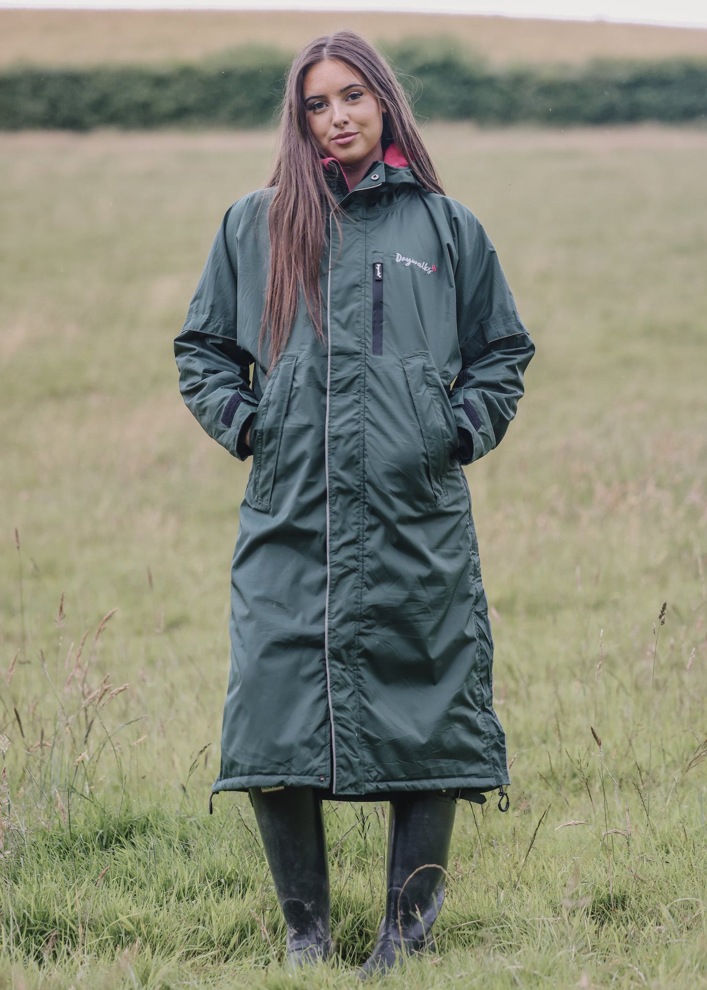 All Seasons Waterproof Coat | Forest Green