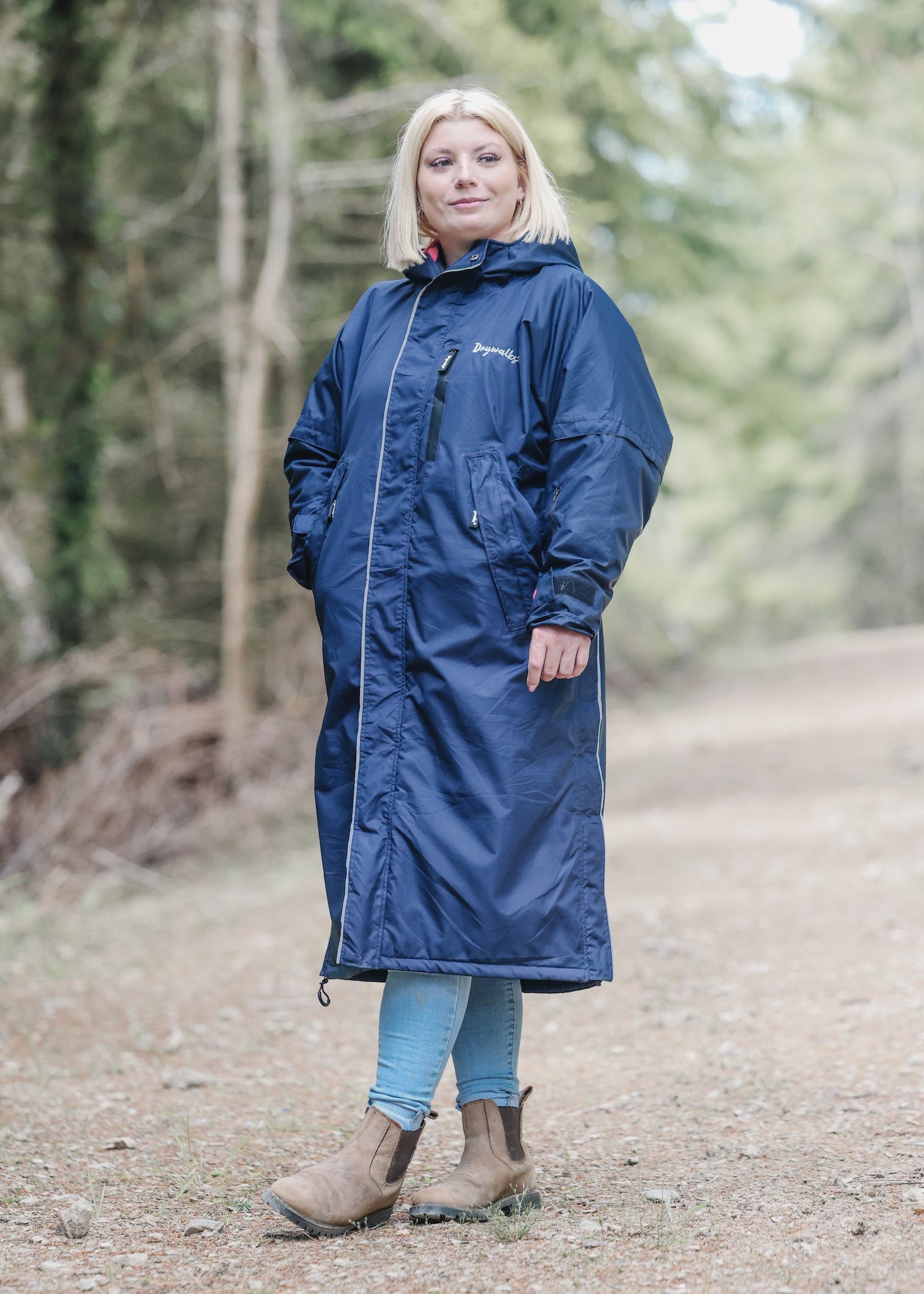 All Seasons Waterproof Coat | Navy