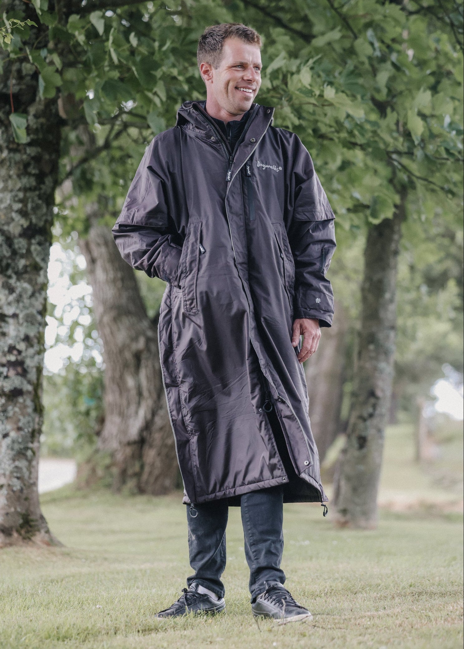 All Seasons Waterproof Coat | Rich Brown