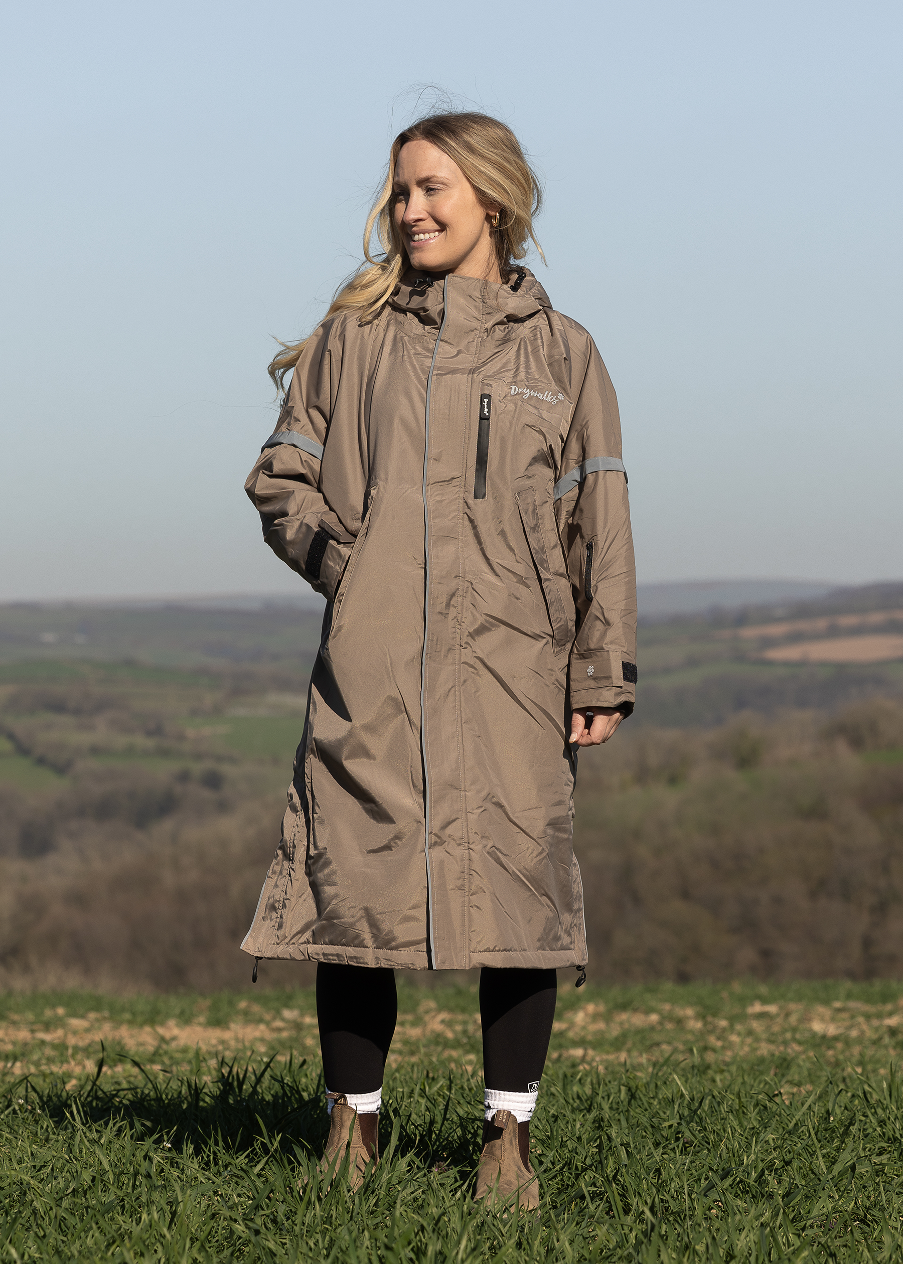 All Seasons Waterproof Coat | Taupe