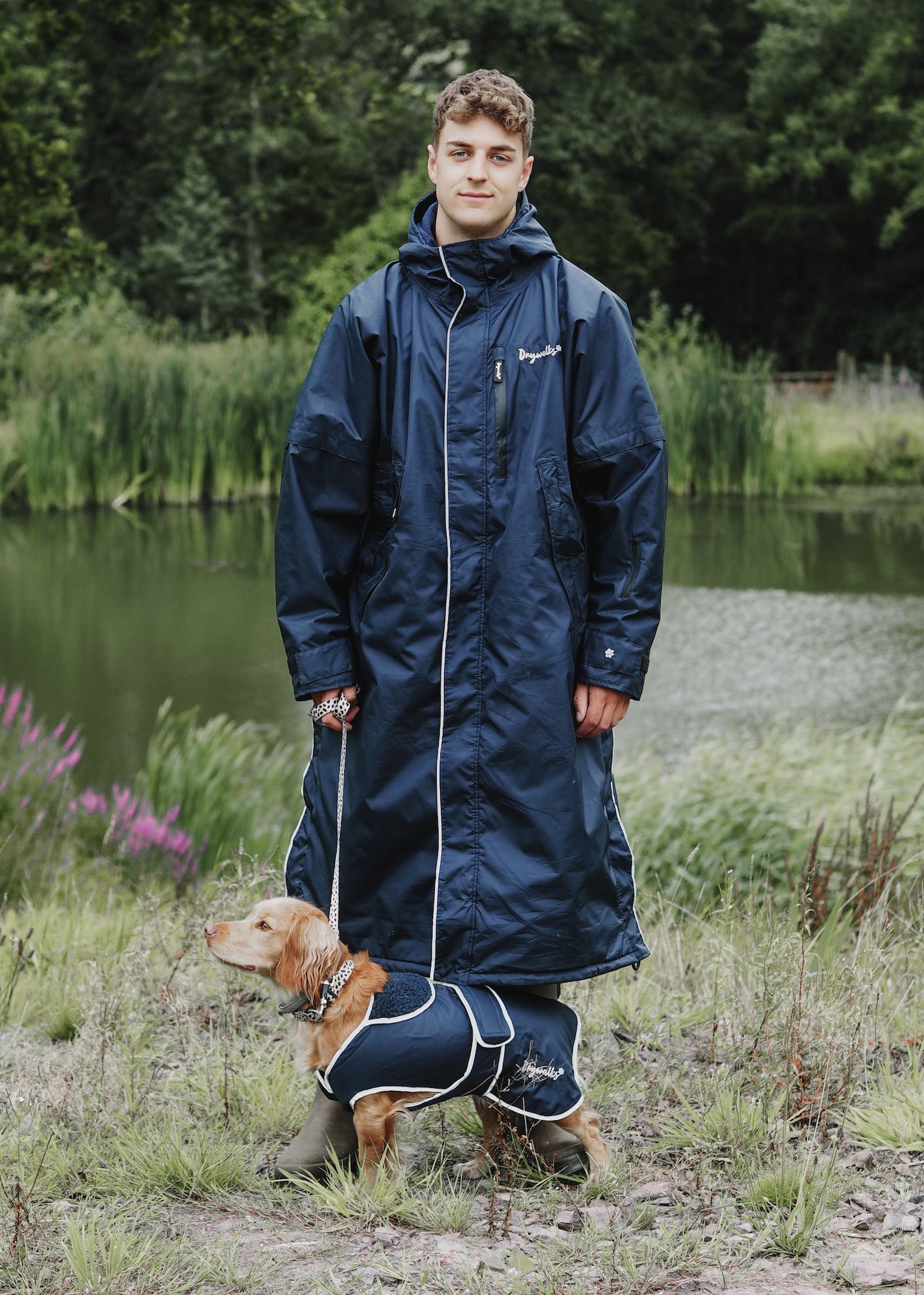 All Seasons Waterproof Coat | Navy