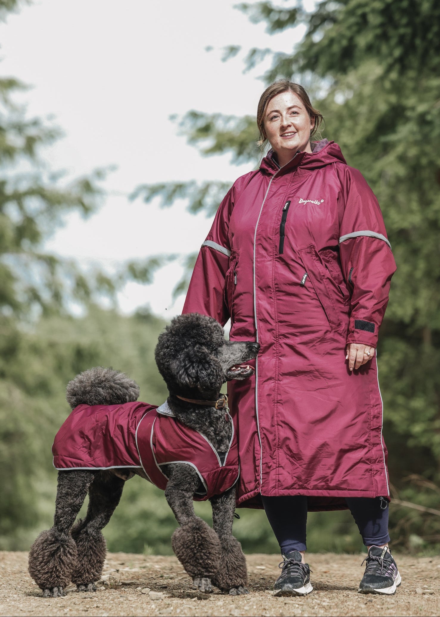 All Seasons Waterproof Coat | Plum