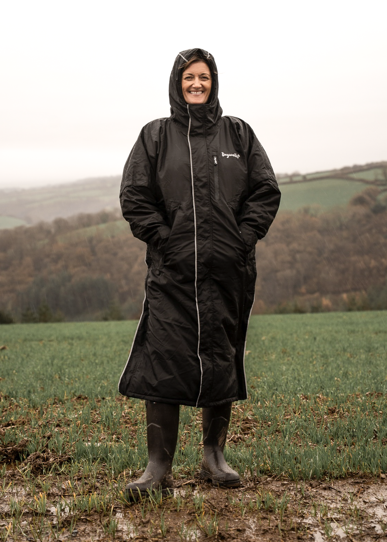 All Seasons Waterproof Coat | Black