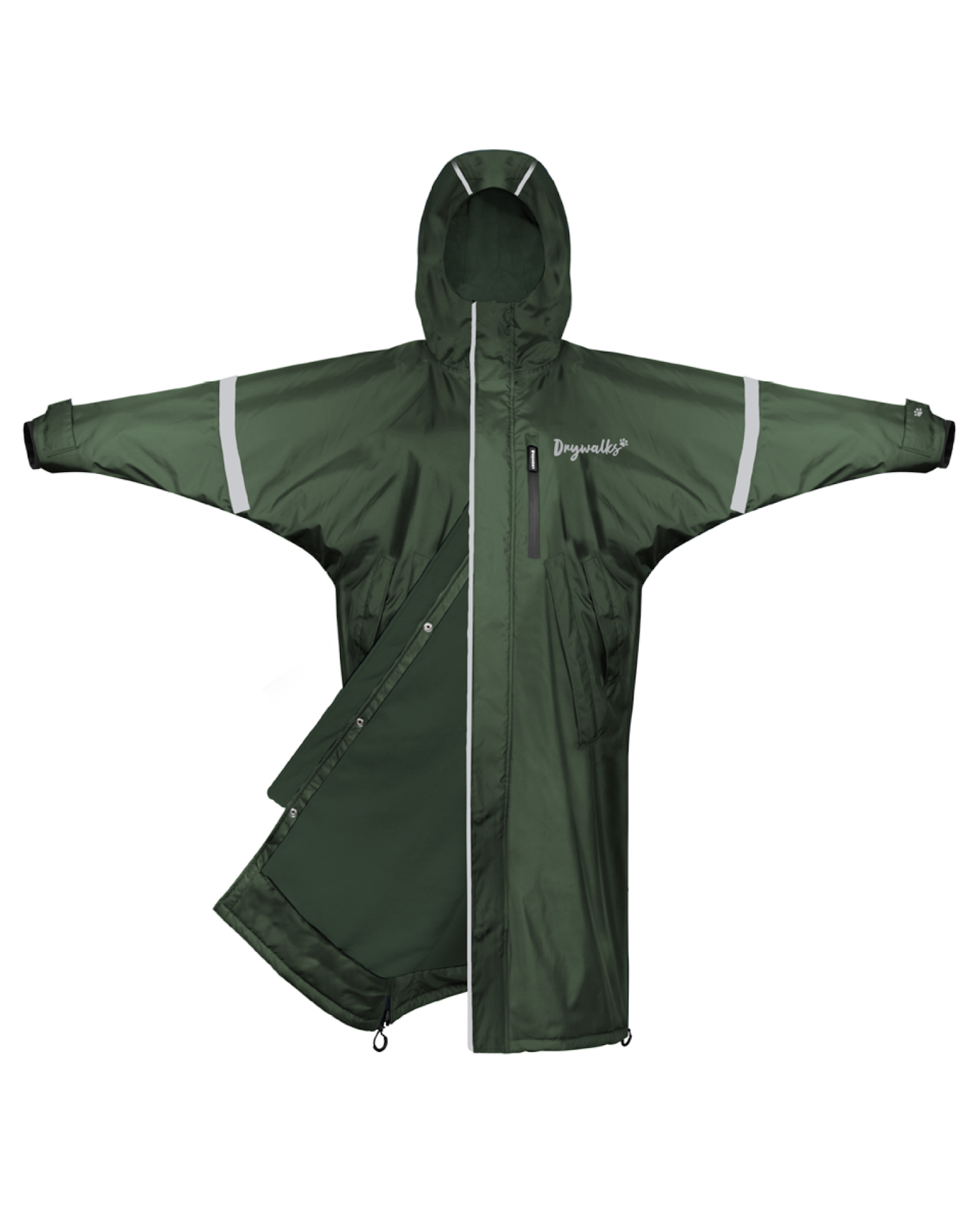 All Seasons Waterproof Coat | Forest Green