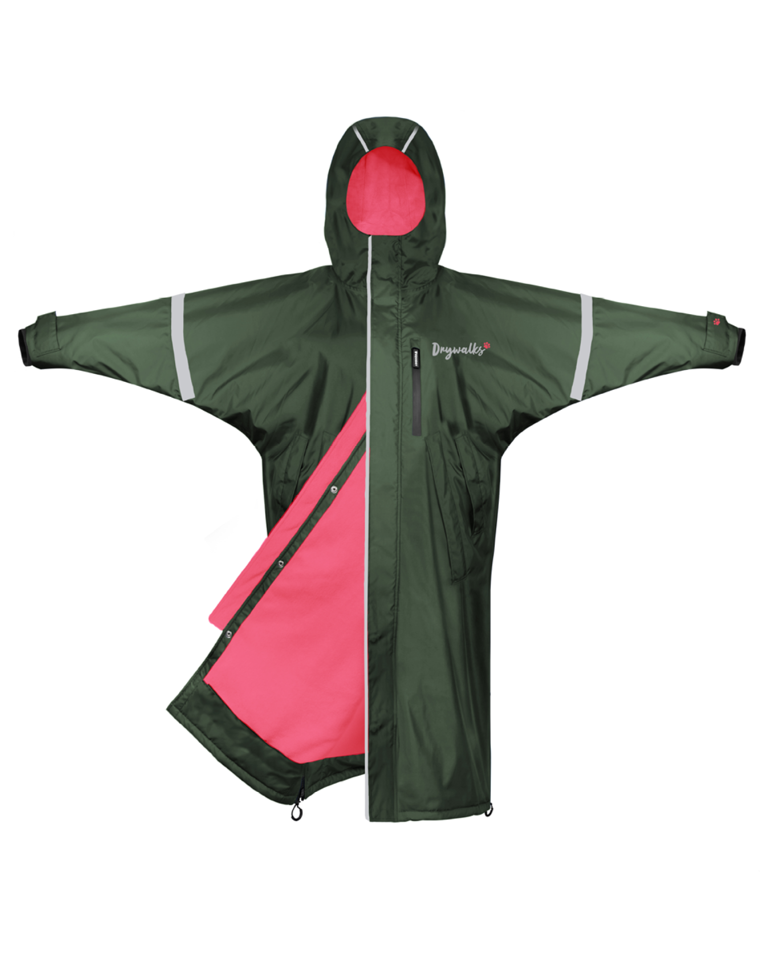 All Seasons Waterproof Coat | Forest Green