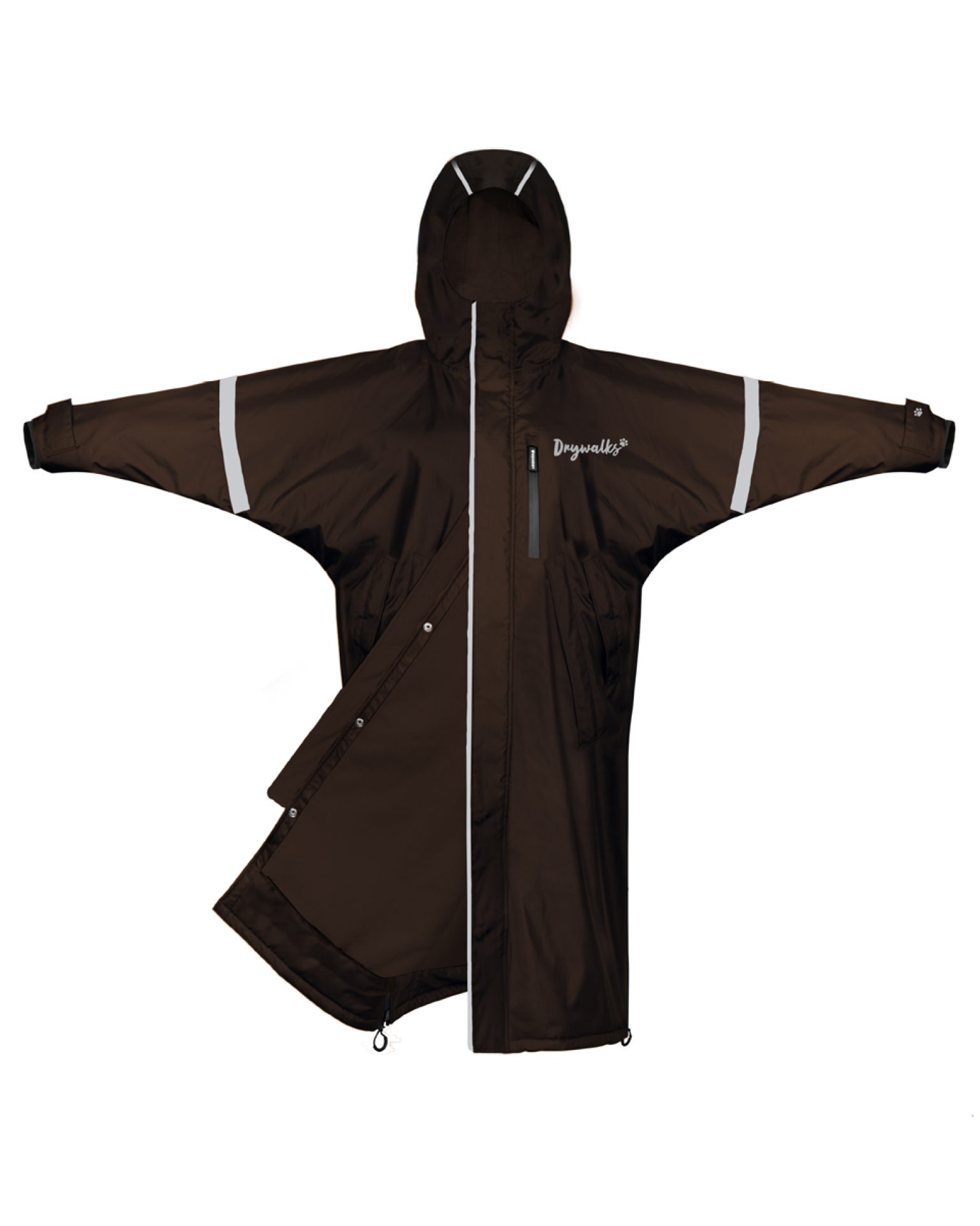 All Seasons Waterproof Coat | Rich Brown