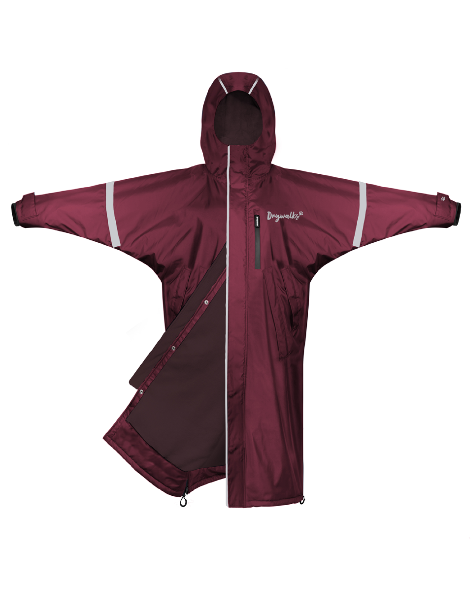 All Seasons Waterproof Coat | Plum