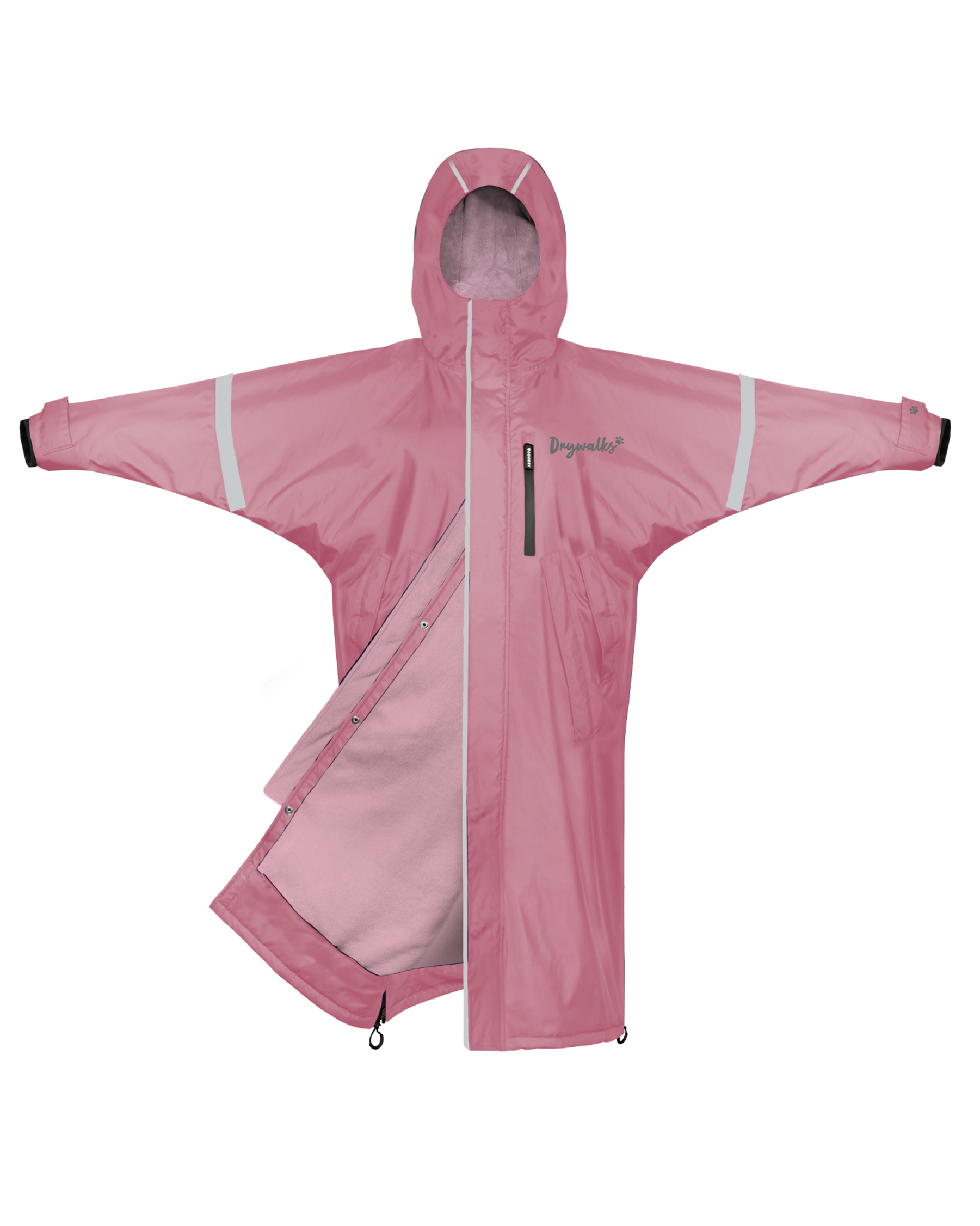 All Seasons Waterproof Coat | Dusky Pink