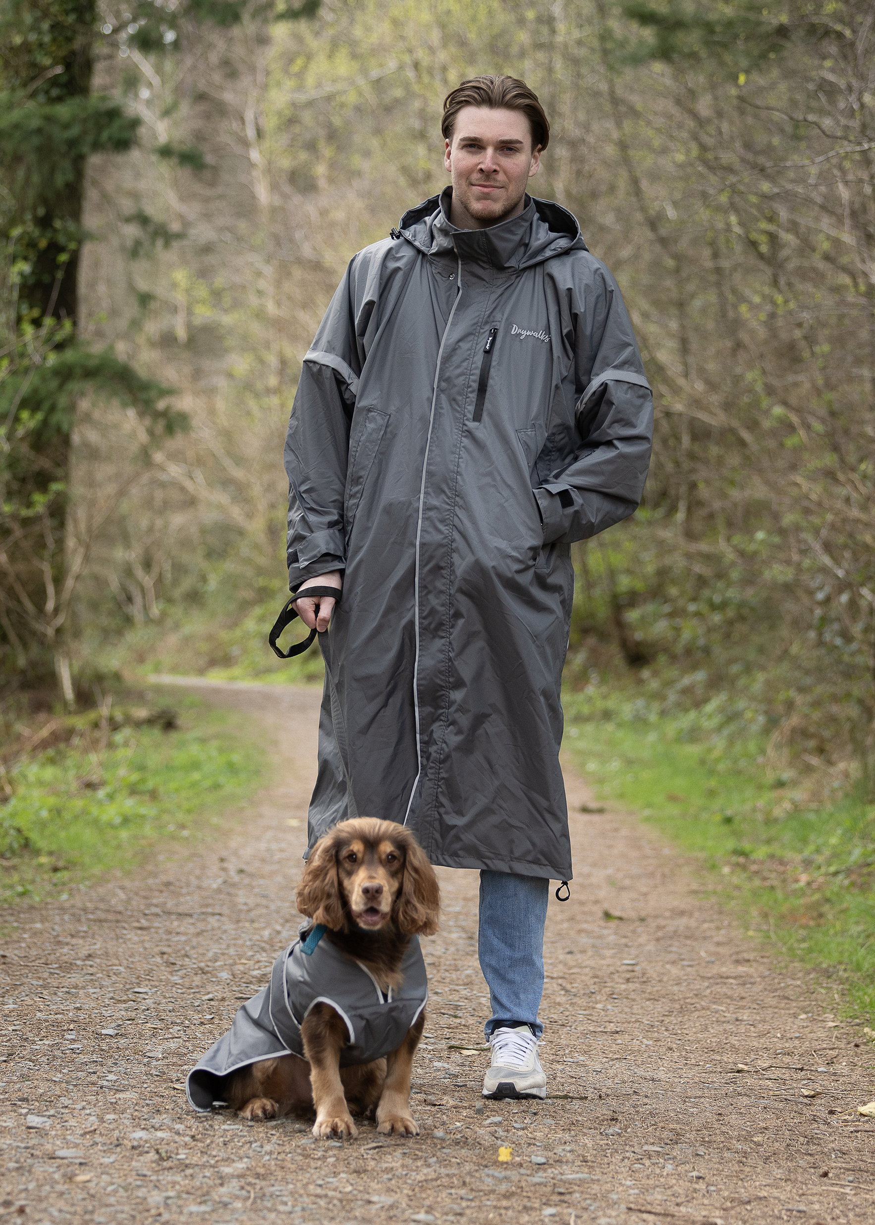 Waterproof Mac | Charcoal / Grey