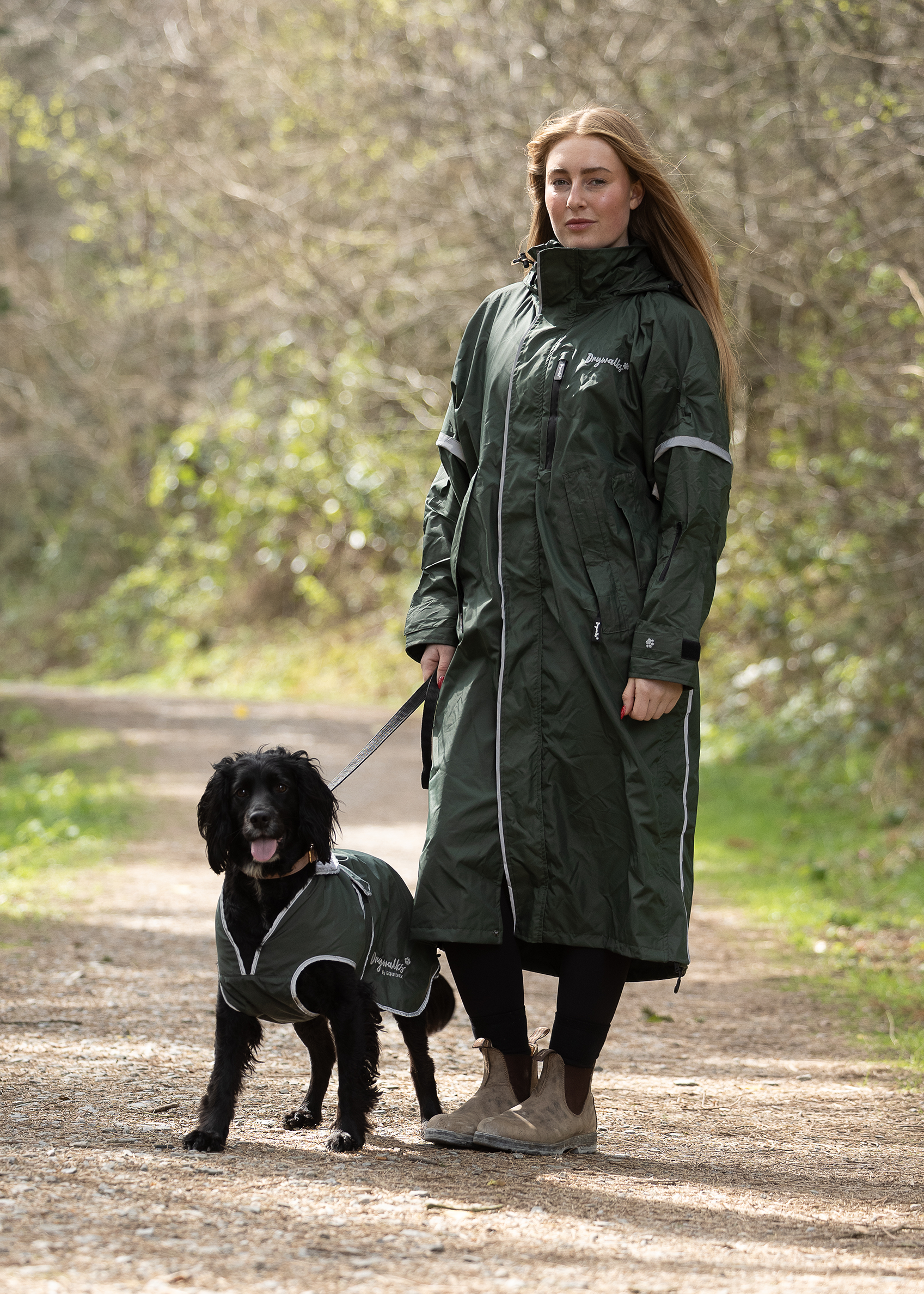 Waterproof Mac | Black Forest Green